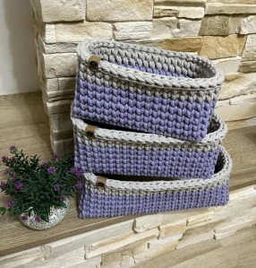 Košík OBDÉLNÍK - 30 x 15 cm