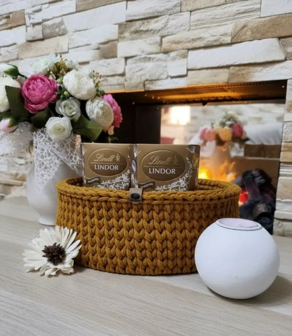 Košík KRUH - průměr 25 cm
