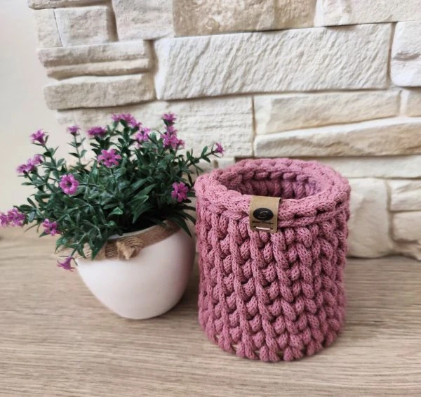 Košík KRUH - průměr 10 cm