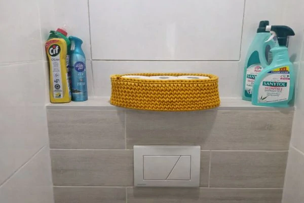 Zásobník na toaletní papír NÍZKÝ