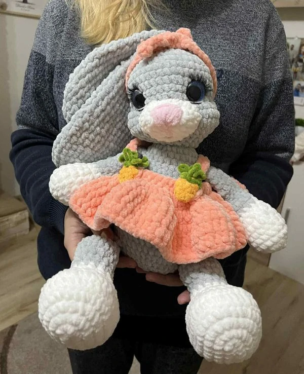 Háčkovaný králíček