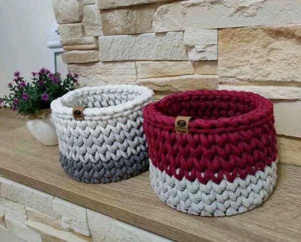 Košík KRUH - průměr 15 cm