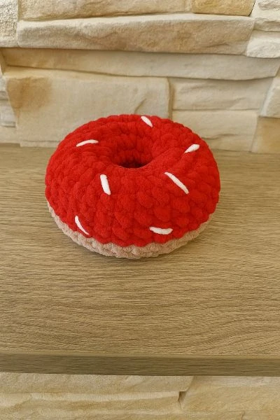 Háčkovaný donut 