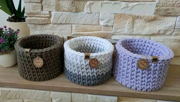Košík KRUH - průměr 15 cm