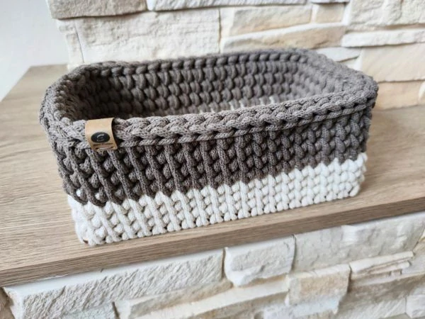 Košík OBDÉLNÍK - 30 x 15 cm