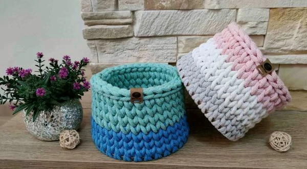 Košík KRUH - průměr 15 cm